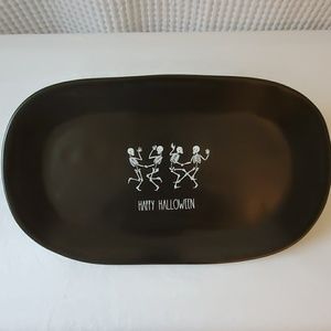 RAE DUNN "Happy Halloween" plate